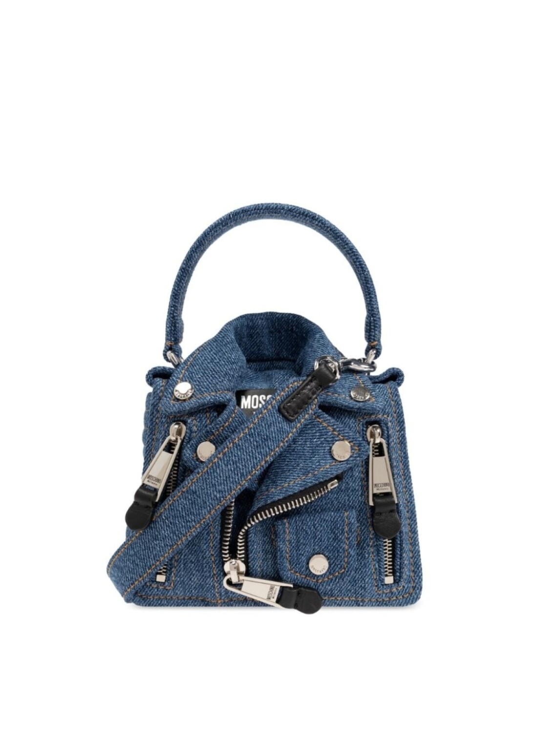 

Moschino джинсовая сумка через плечо, синий