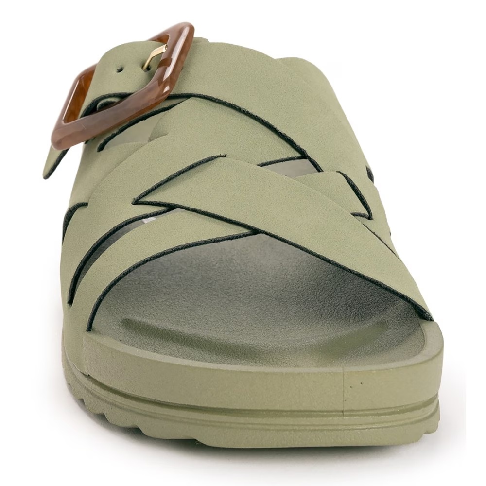 Сандалии на толстой подошве Grand Shayna Muk Luks, light olive — фото 3