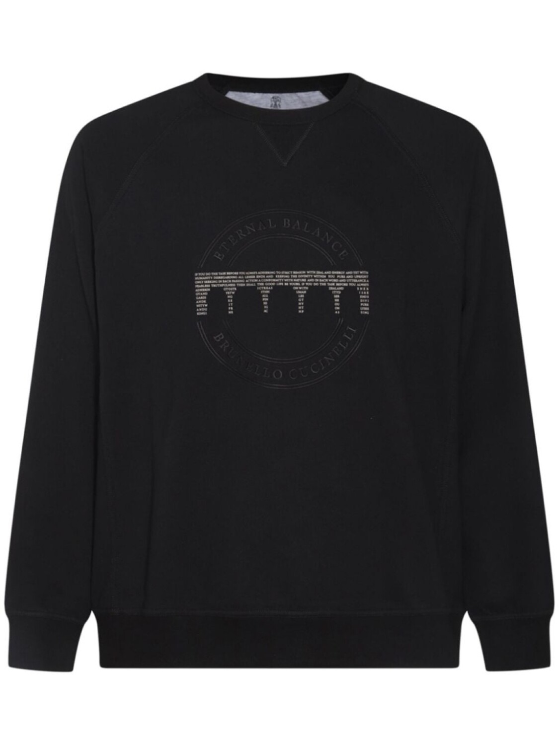 

Толстовка Brunello Cucinelli с логотипом, черный