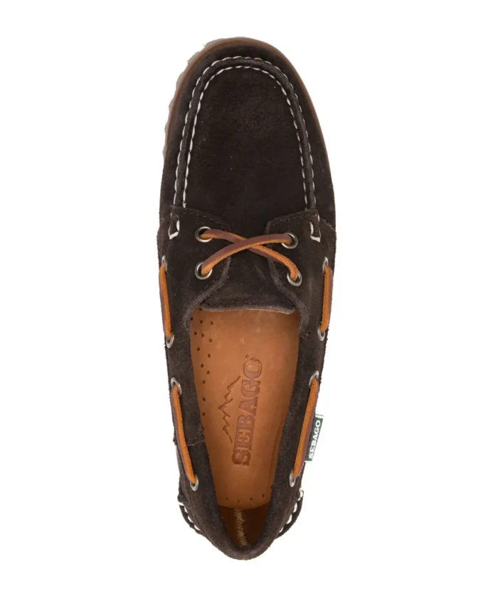 Замшевые мокасины Ranger Sebago, коричневый — фото 3