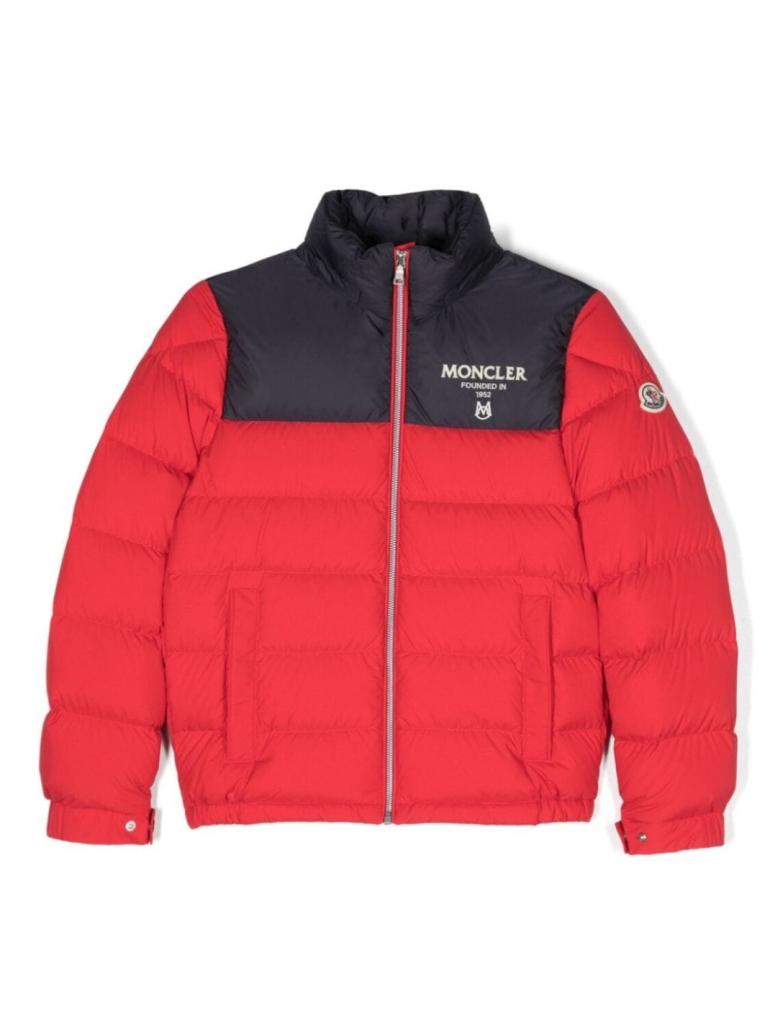 

Пуховик Joe Moncler Enfant, красный