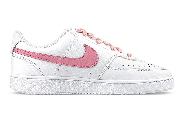 

Кроссовки Nike Court Vision 1 Skateboard Shoes Women's Low-Top White Pink