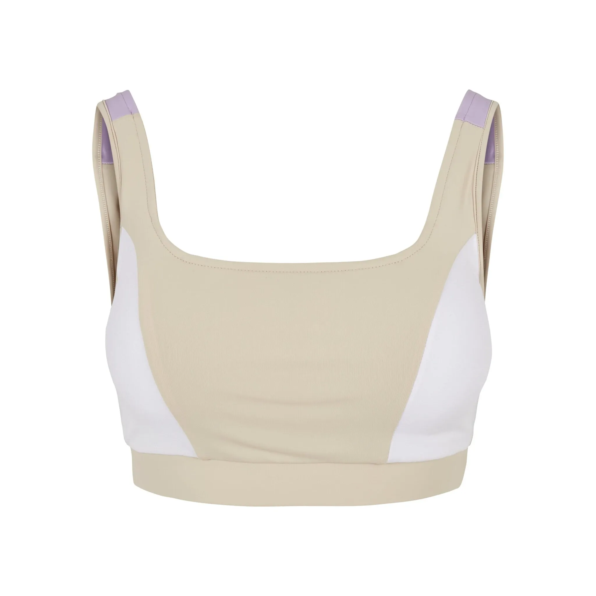 

Бюстгальтер на косточках URBAN CLASSICS " Urban Classics Ladies Color Block Bra", белый