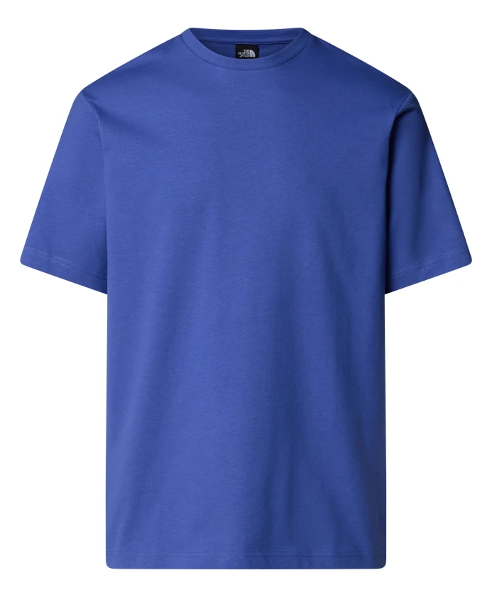 

Хлопковая футболка с логотипом The North Face, синий