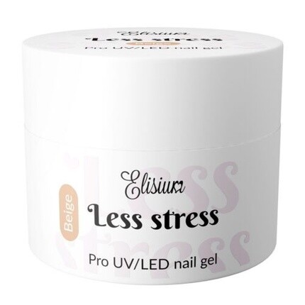 

Less Stress Builder Гель-лак для ногтей бежевый 40 мл Elisium Assorted