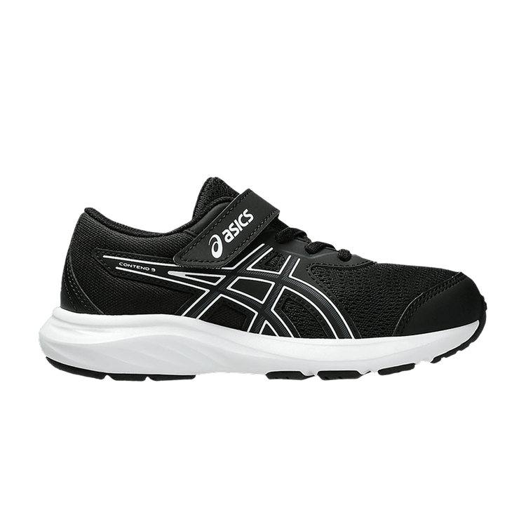 

Кроссовки ASICS Contend 9 PS 'Black White', черный