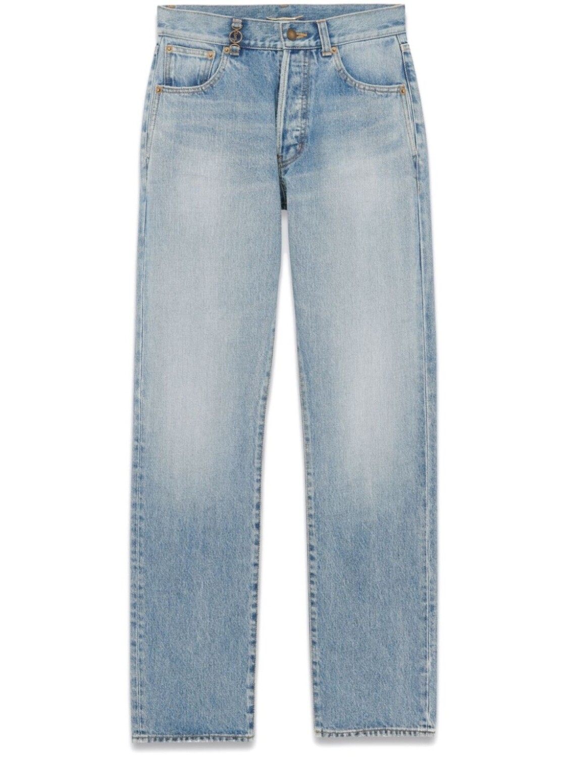 

Saint Laurent джинсы средней посадки, синий