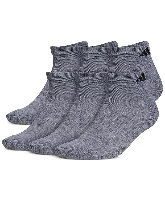 

Мужские амортизирующие спортивные носки низкие (6 пар) adidas, серый