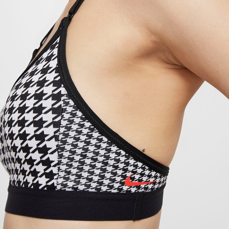 Спортивный бюстгальтер Dri-Fit Indy Icon Clash Nike, мультиколор — фото 4