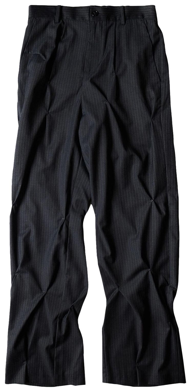 

Брюки KUSIKOHC Tailored Rivet Pants 'Black', черный