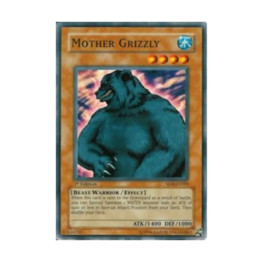 

CCG Мать Гризли (Обычная), Yu-Gi-Oh - Structure Deck - Fury from the Deep - Singles