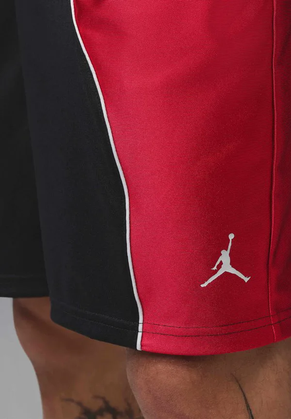 Спортивные шорты в стиле y2k Jordan, Black/White/Gym Red — фото 4