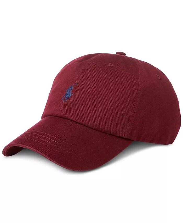 

Мужская хлопковая бейсболка-чинос Polo Ralph Lauren, синий
