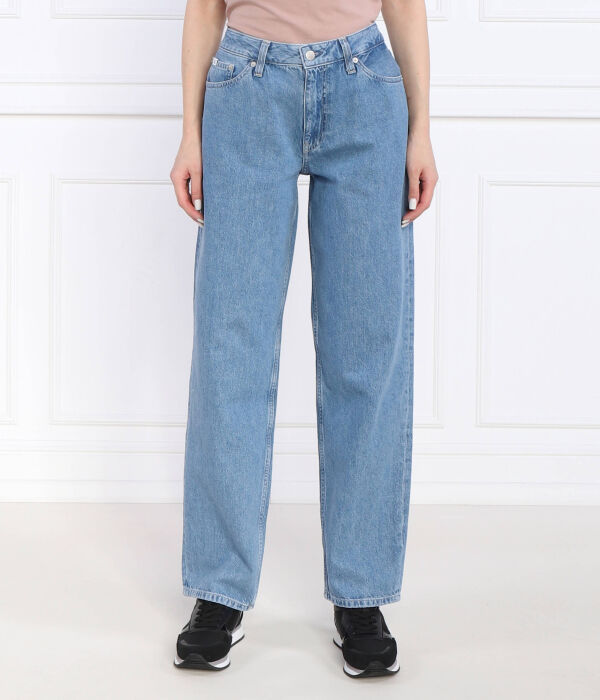 

Джинсы Straight fit Calvin Klein Jeans, синий