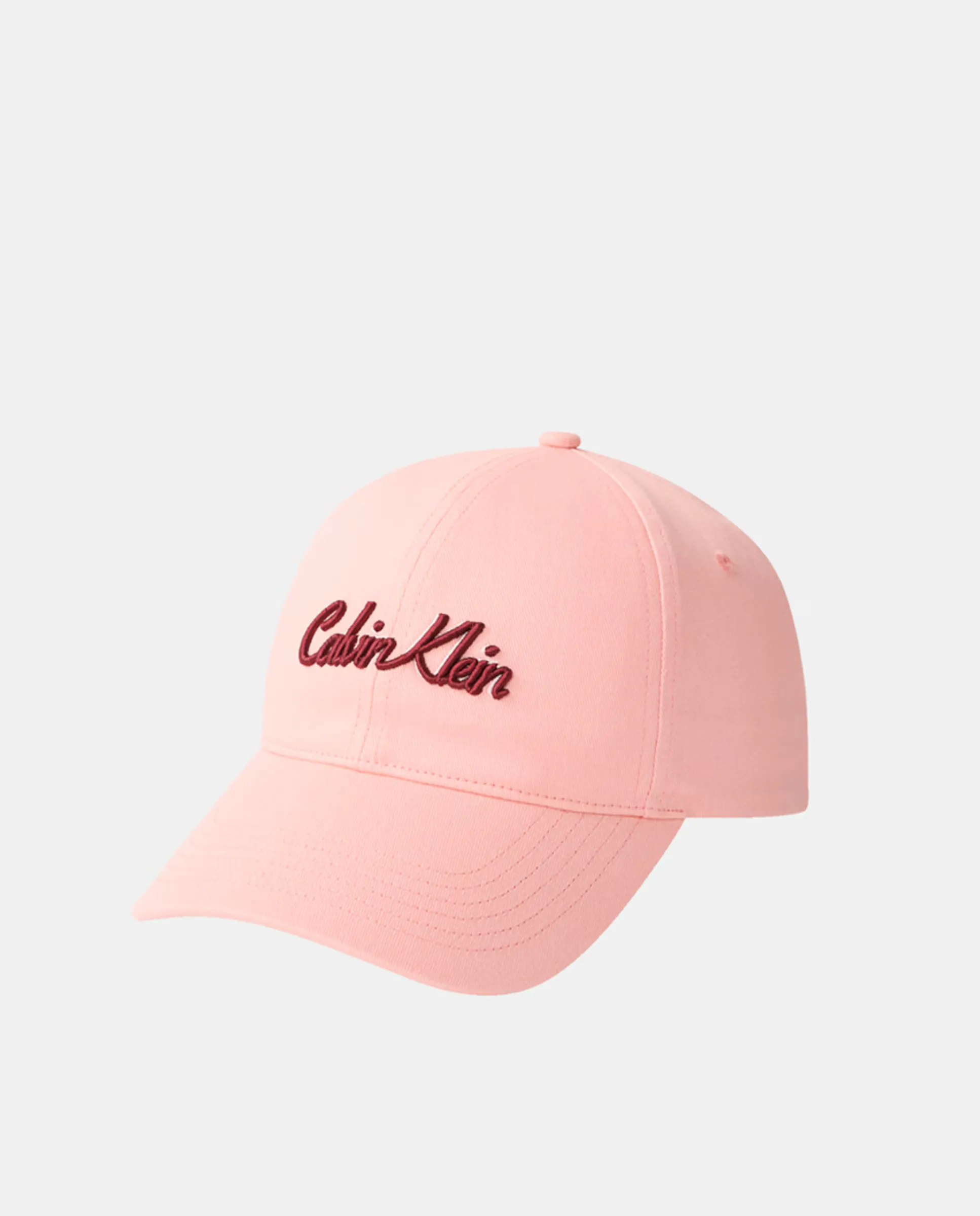 

Кепка с вышитым логотипом Calvin Klein, розовый