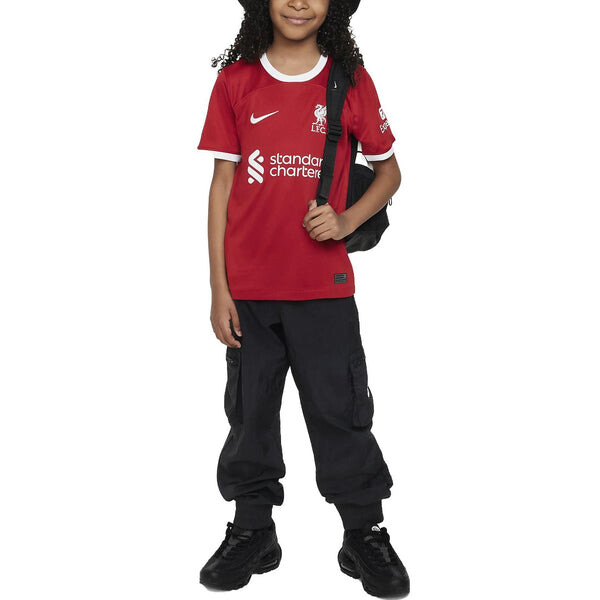 Спортивная футболка dri-fit liverpool fc 2023/24 stadium home soccer jersey 'red' Nike, красный — фото 2