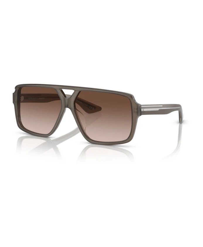 

Винтажные солнцезащитные очки 1977 год ов Oliver Peoples, коричневый