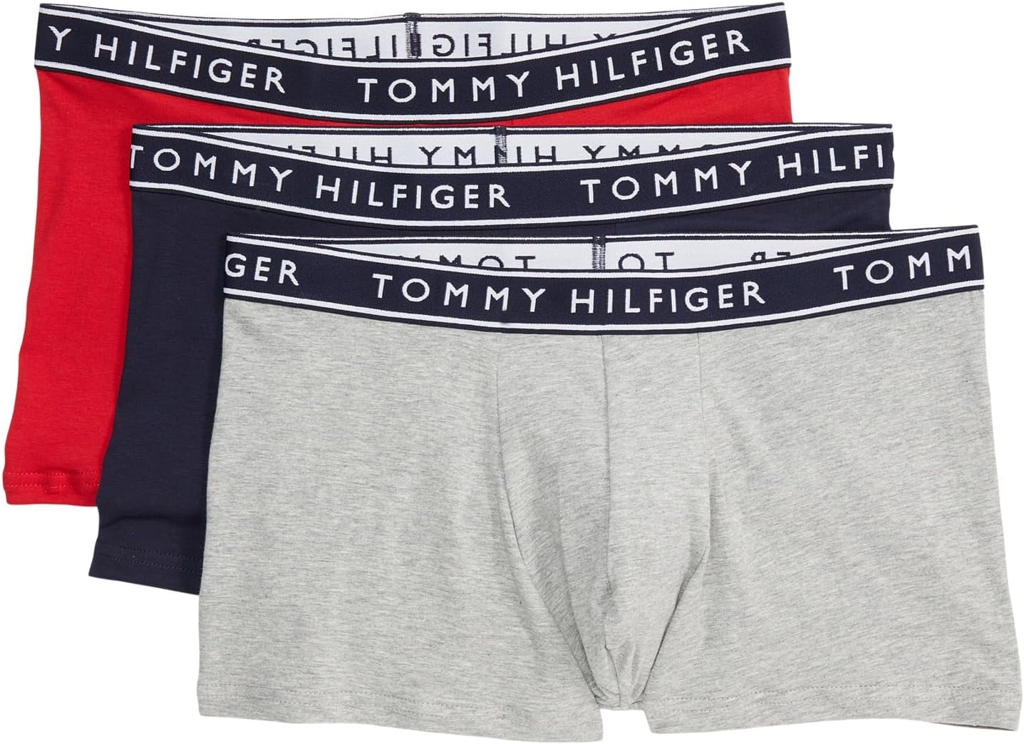 

Мужские хлопковые трусы-боксеры Tommy Hilfiger, 3 шт., Mahogany