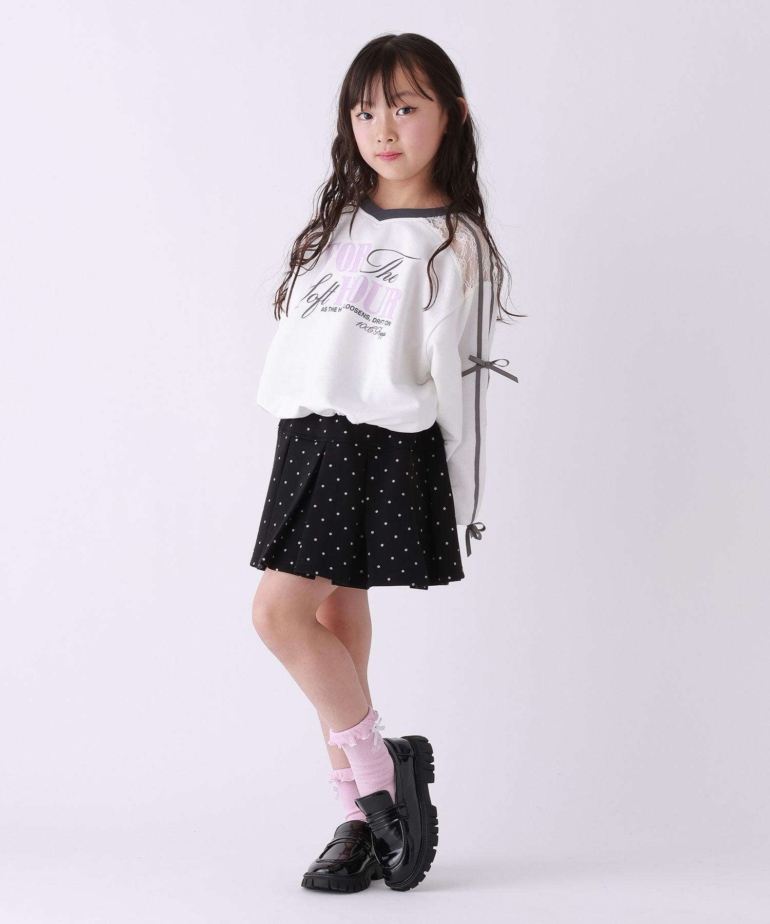 Кружевной топ с обрезанными краями 10C REPIPI, Off White 05 — фото 2
