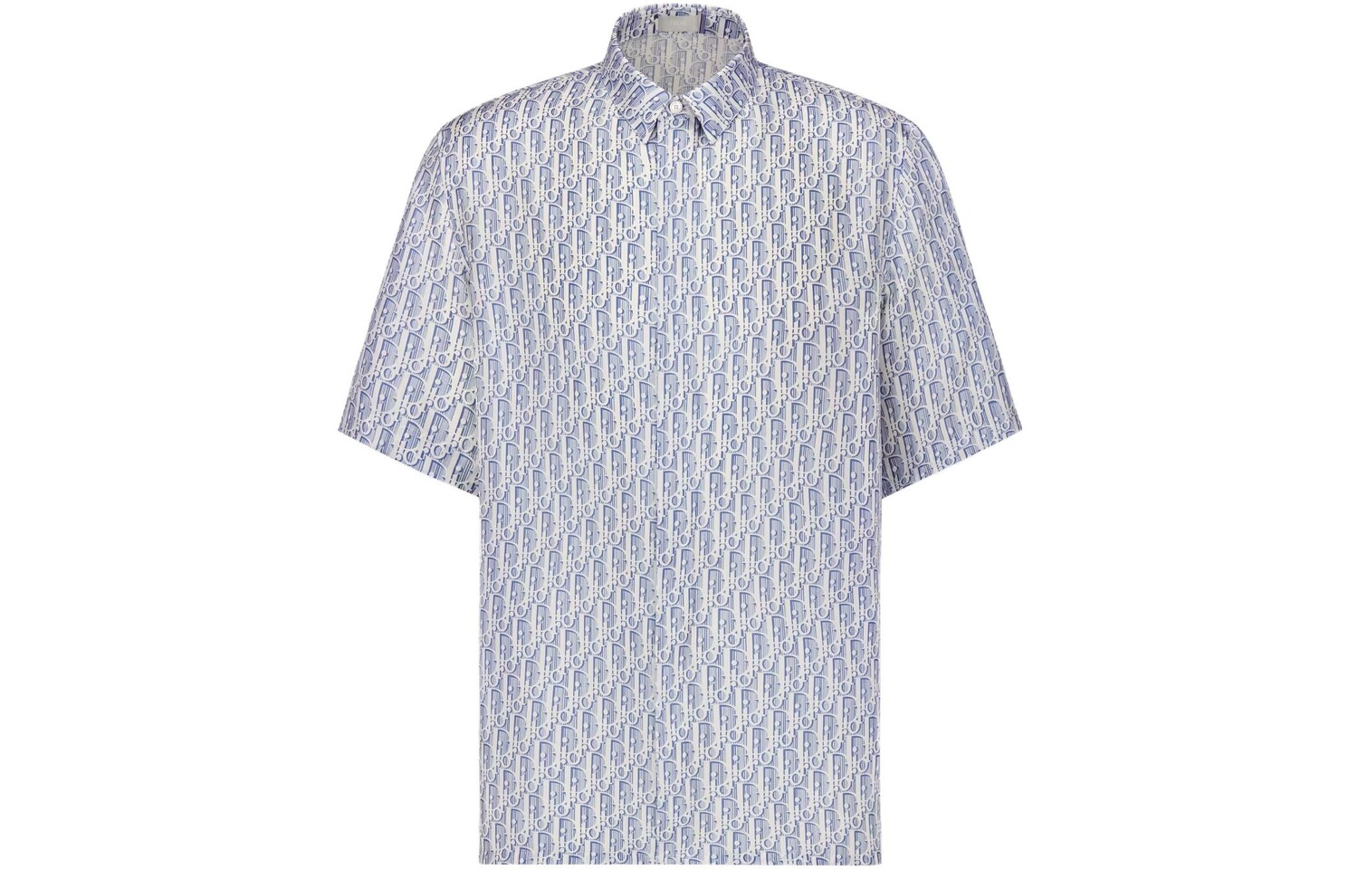 

Рубашка OBLIQUE мужская синяя Dior, синий