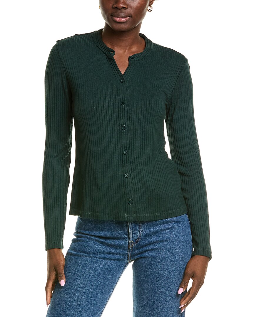 

Кардиган Bella Dahl Приталенный, зеленый