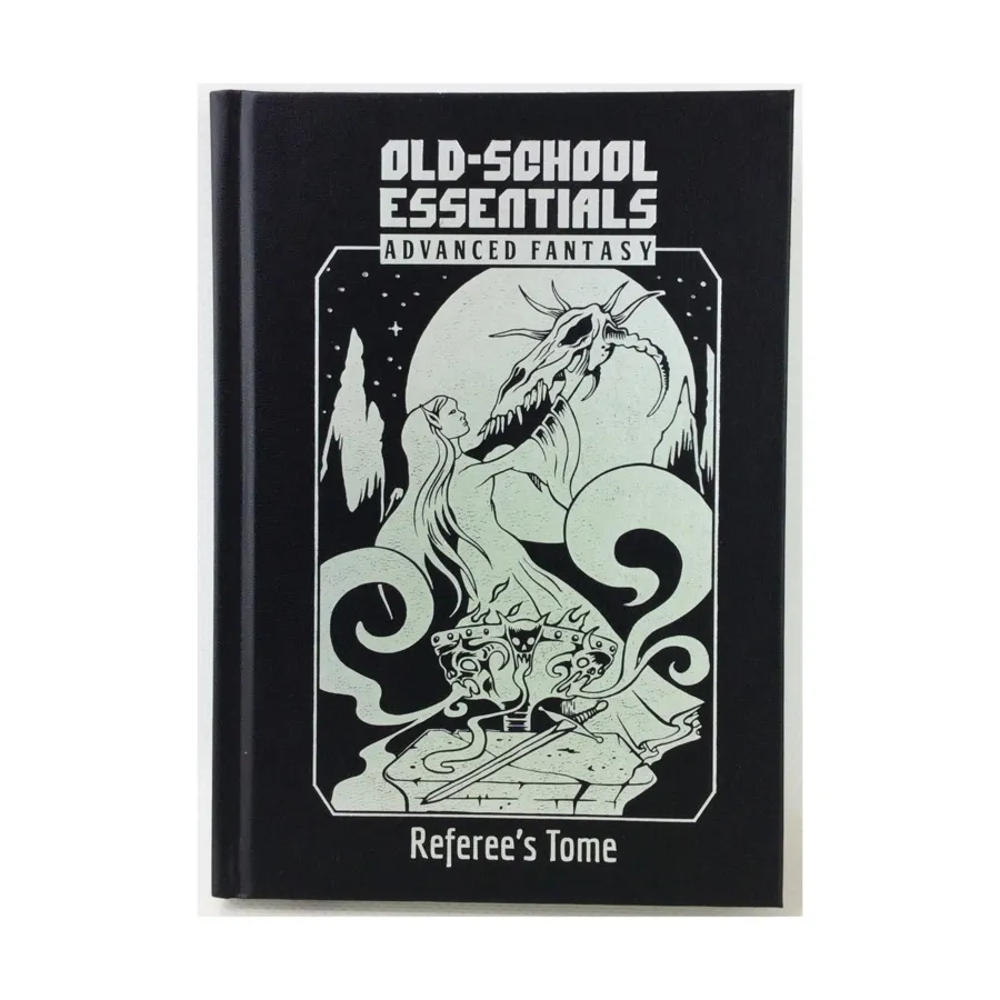 

Advanced Fantasy - Referee's Tome (Kickstarter Collector's Edition), Old-School Essentials, твердый переплет