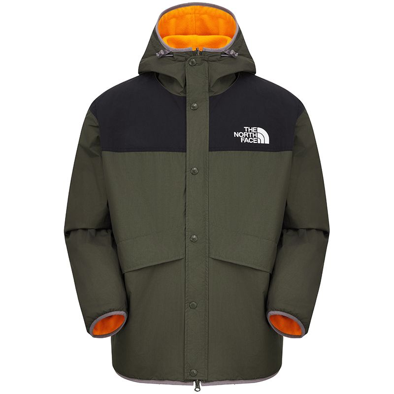 

THE NORTH FACE Зеленое бархатное пальто для мужчин, Green