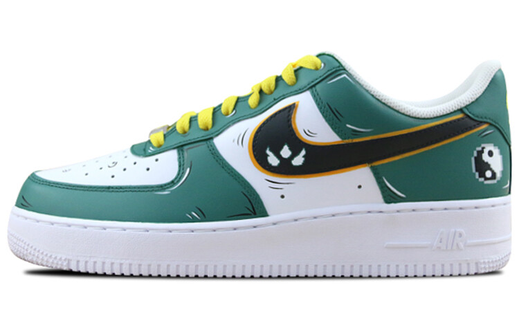 

Кроссовки для скейтбординга Air Force 1 унисекс с низким верхом желто-зеленые Nike, Зеленый, Кроссовки для скейтбординга Air Force 1 унисекс с низким верхом желто-зеленые Nike