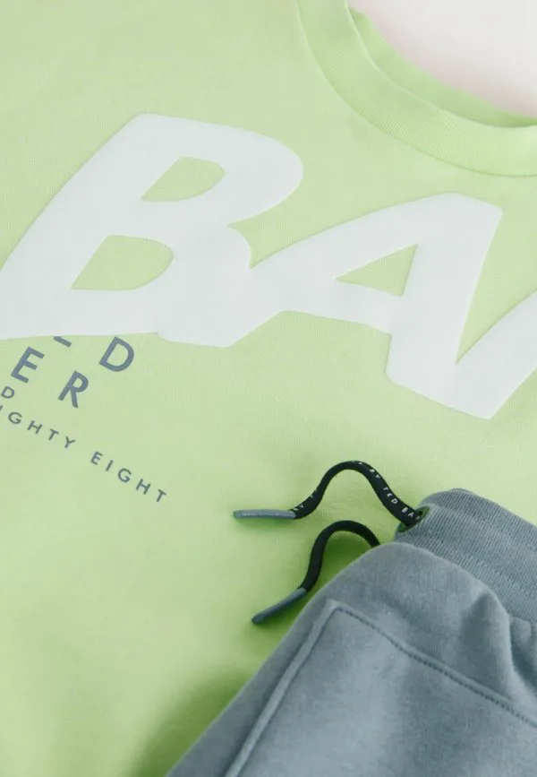 Спортивный костюм стандартного кроя Baker By Ted Baker, Lime Green Grey — фото 3