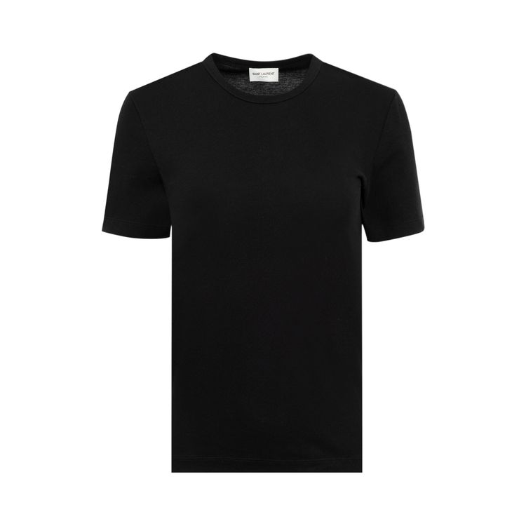 

Футболка Saint Laurent T-Shirt Black, черный