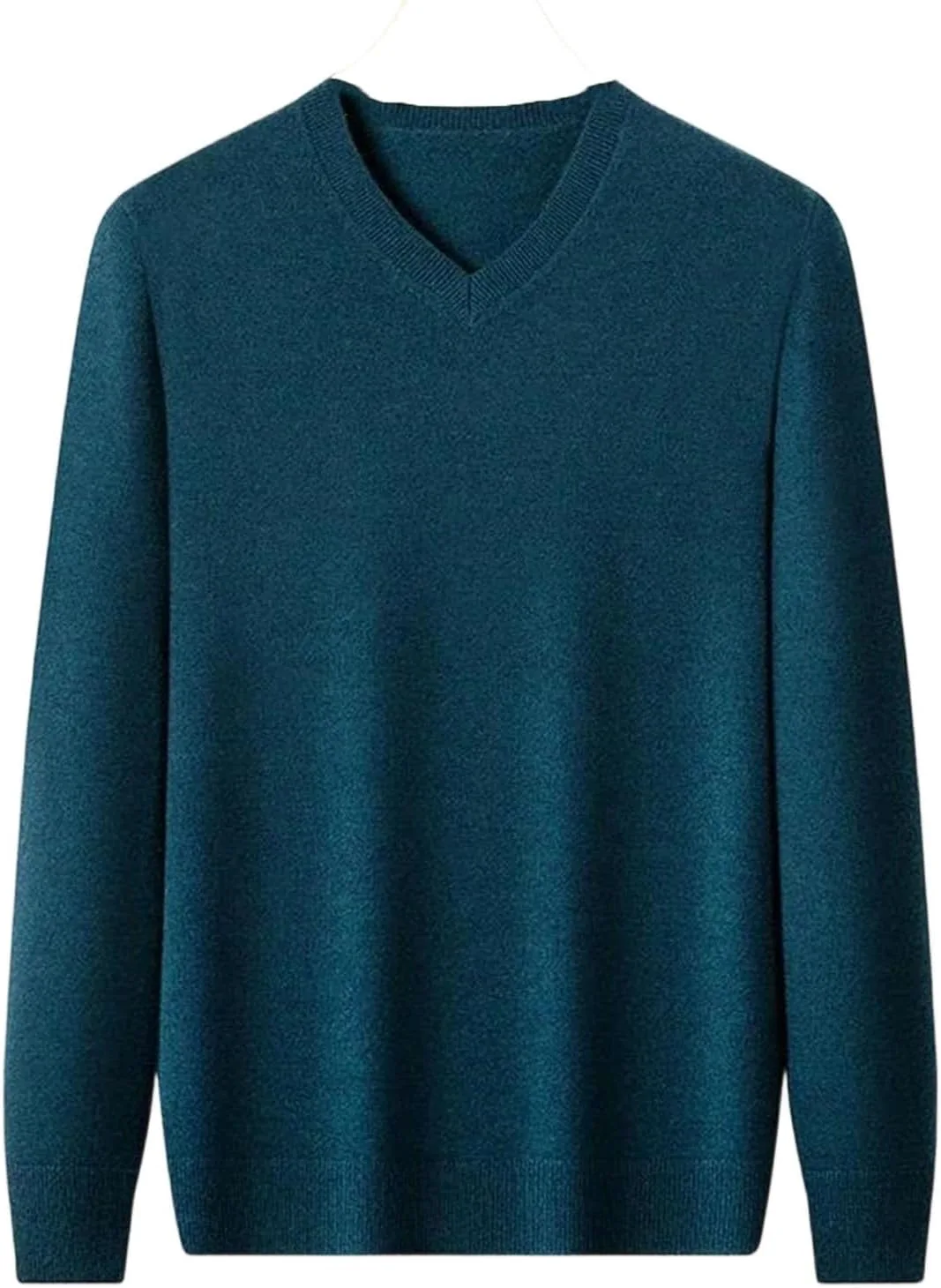 

Мужской свитер с V-образным вырезом, мягкий и легкий