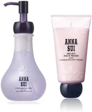 Набор для ухода за кожей Anna Sui Cleansing Oil & Face Wash, 200 мл + 120 г