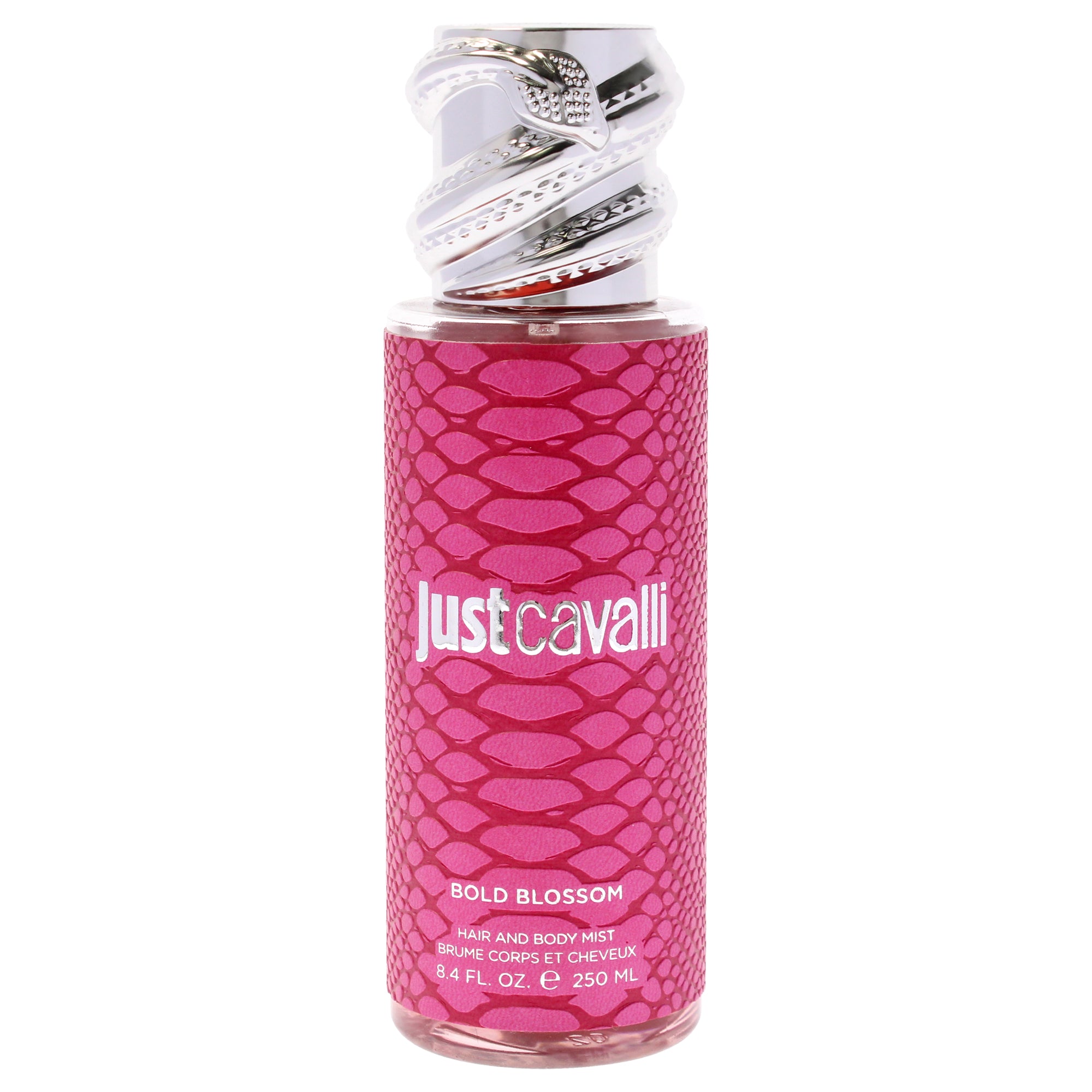 Спрей для волос и тела Just Cavalli - Bold Blossom от Roberto Cavalli для женщин - 240 мл, прозрачный