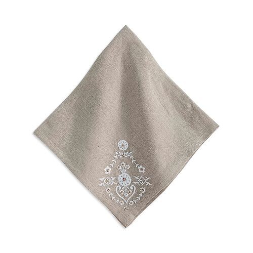 

Салфетка с вышивкой Хайди Juliska, цвет Tan/Beige