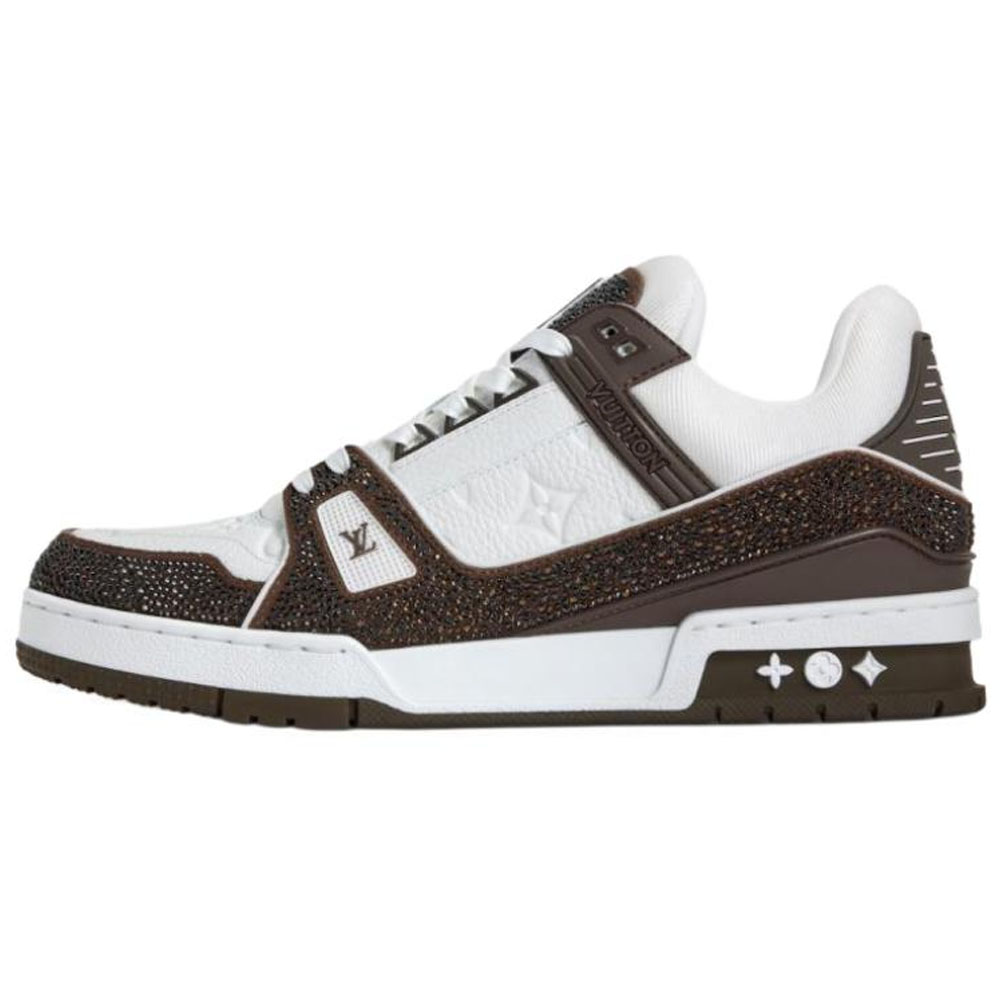 

LOUIS VUITTON Кроссовки Low Top Skateboard для мужчин коричневые