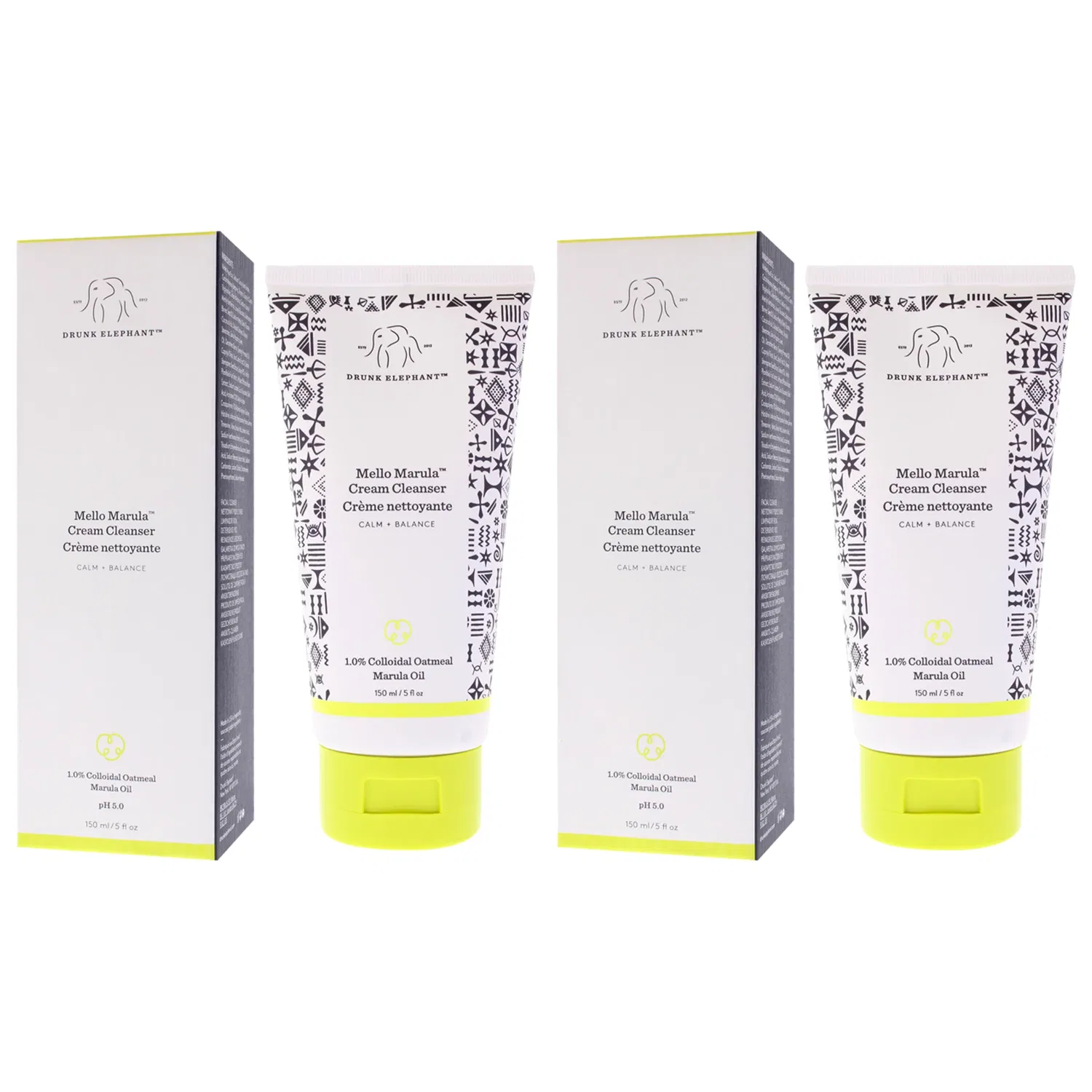 Крем для лица SPF DRUNK ELEPHANT Очищающий Mello Marula Cream Cleanser от для мужчин и женщин - - упаковка из — фото 4