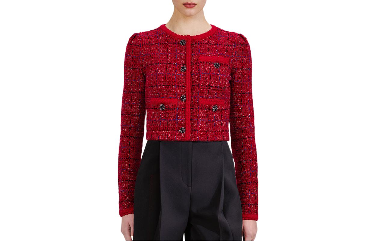 

FW22 Вязаный свитер Women's Red Self-portrait