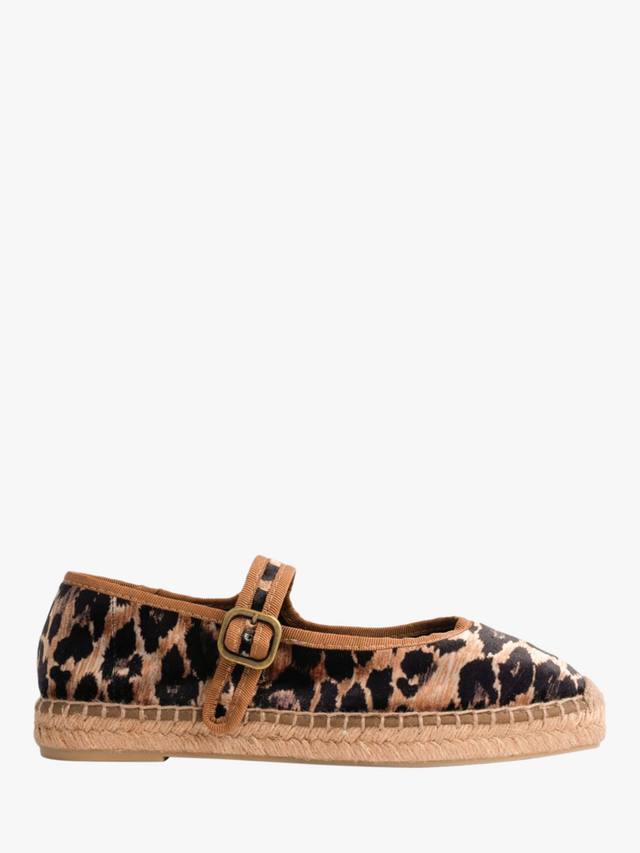 Flora Espadrille Mary Jane балетки Penelope Chilvers, Brown/Black