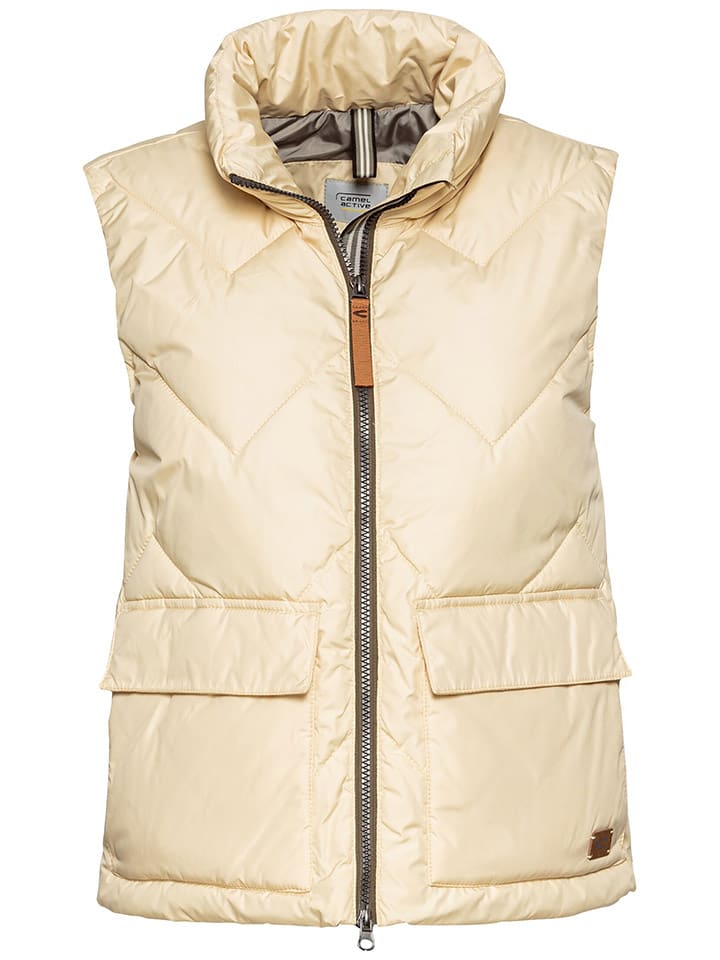 

Camel Active Стеганый жилет желтого цвета