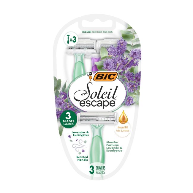 

Одноразовые бритвы Big Soleil Escape (3 шт.)