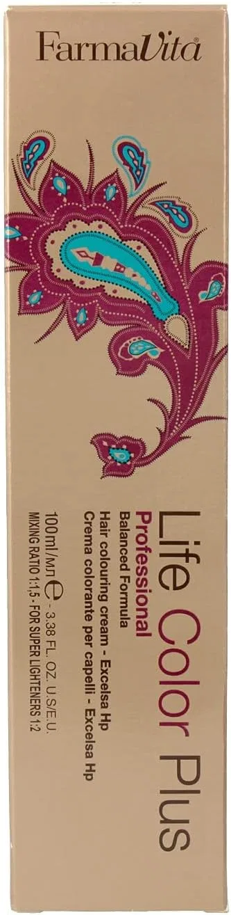 Краска для волос «Life Color Plus» 5.00 светло-коричневый интенсивный от FarmaVita, 100 мл Farmavita, Brown