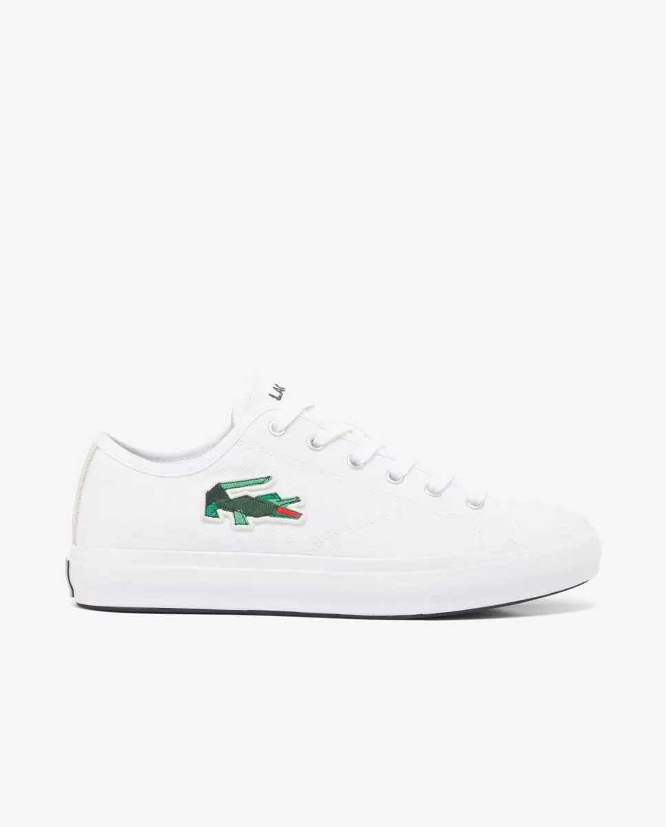 

Мужские брезентовые кроссовки Backcourt Lacoste, белый