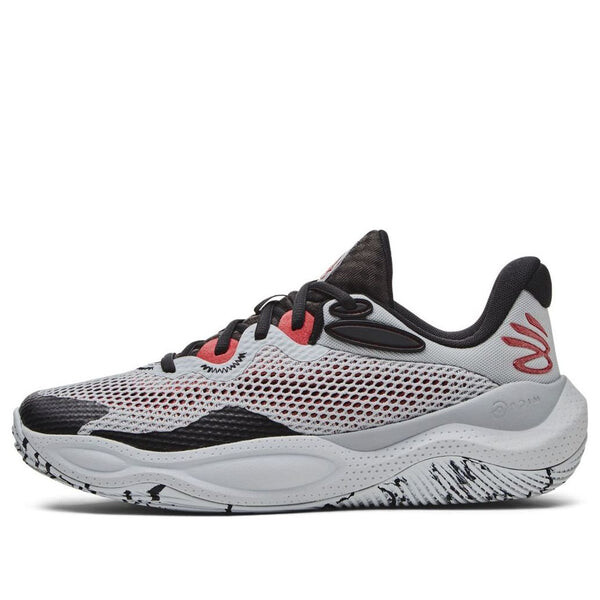

Кроссовки curry splash 24 ap 'halo grey black' Under Armour, серый