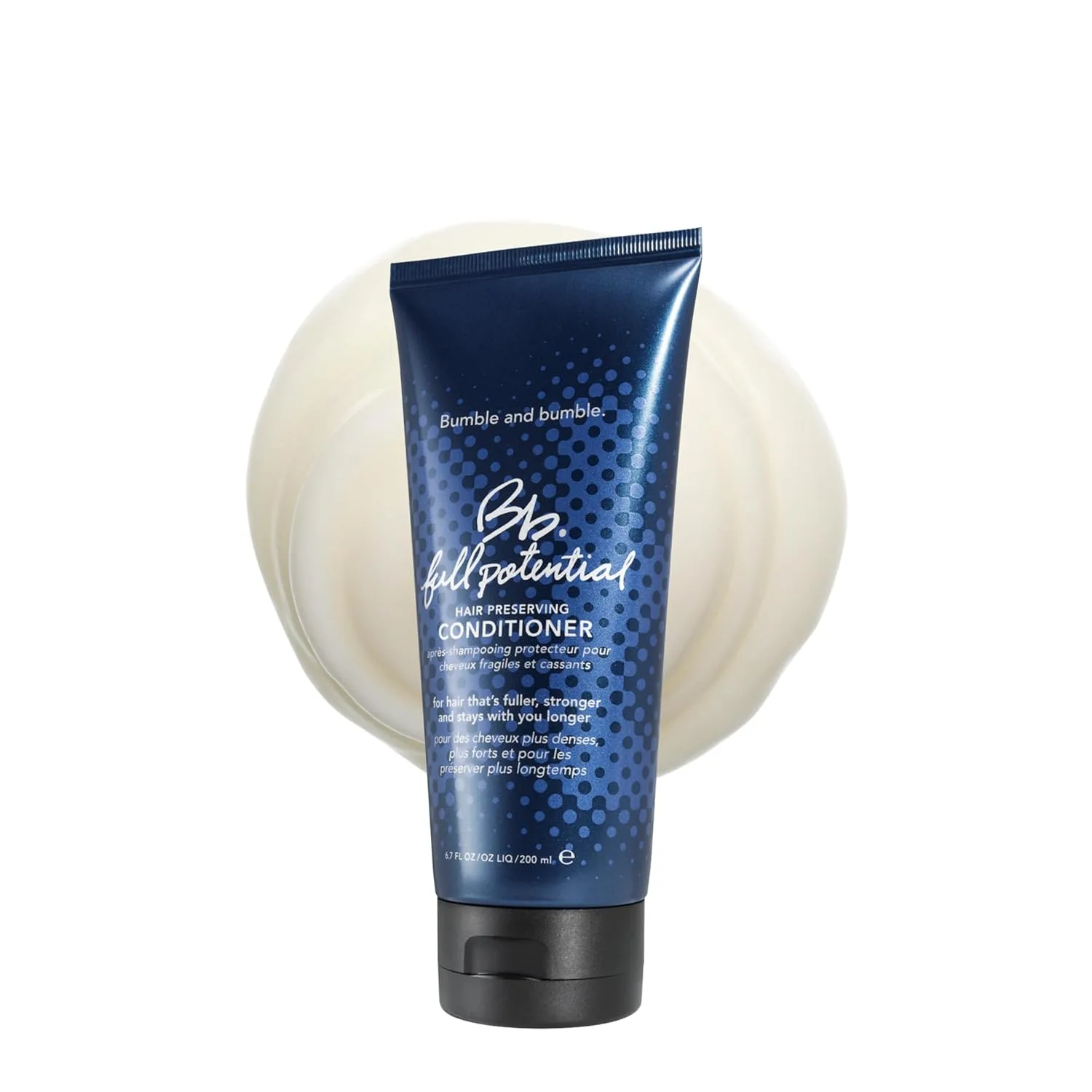 Bumble and bumble Full Potential Hair Preserving Conditioner, укрепляет, предотвращает ломкость, легкая формула, для волос, склонных к истончению, 200 мл Bumble And Bumble