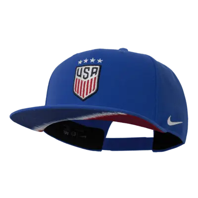 

Бейсболка Nike USWNT Pro Soccer Cap, цвет Game Royal