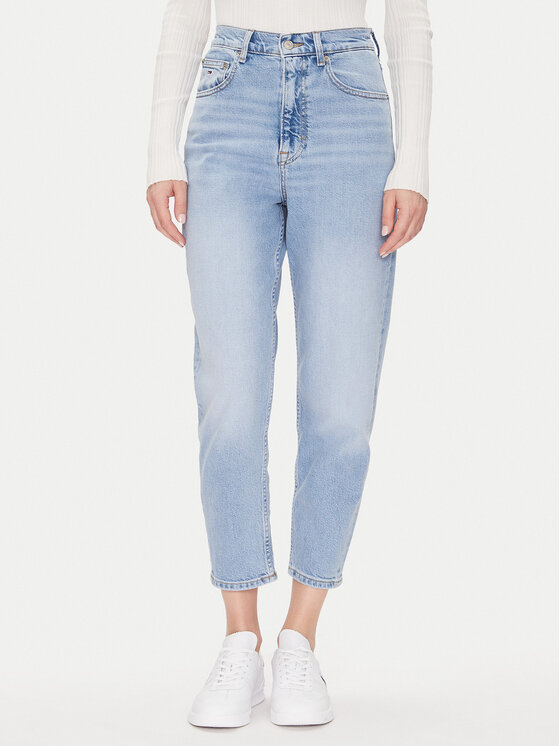 

Джинсы обычного кроя Mom Jean Uh Tpr Bi0112 Co DW0DW20041 Tommy Jeans, синий