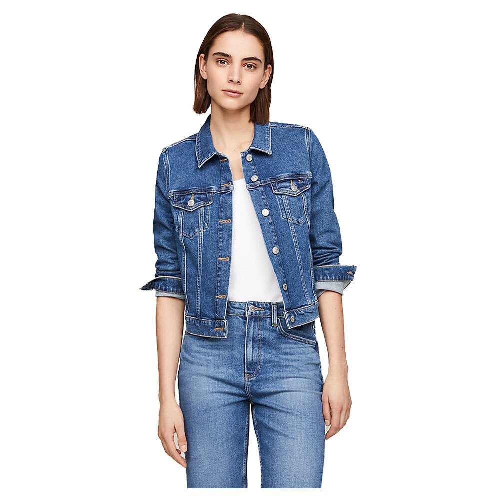 

Куртка Tommy Hilfiger Mel Slim Fit Denim, синий