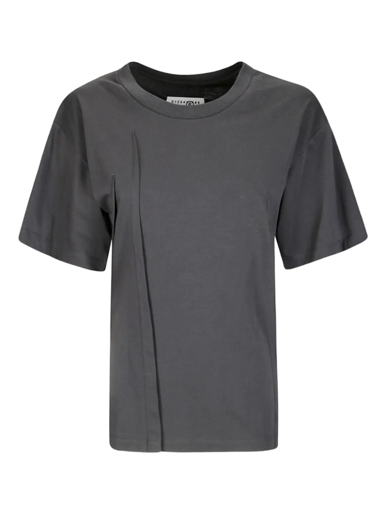 

Футболка с эффектом потертости MM6 Maison Margiela, черный