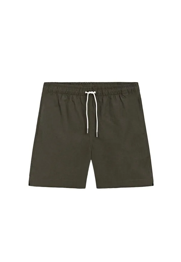 Однотонный купальник 00689199, плавательные шорты Massimo Dutti, Khaki — фото 3
