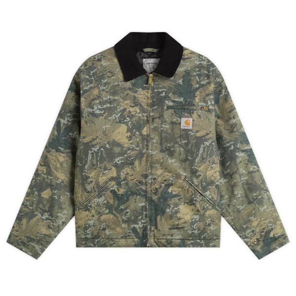 

Куртка Og Detroit Carhartt Wip, Green & Black Camo Combi Stone Canvas